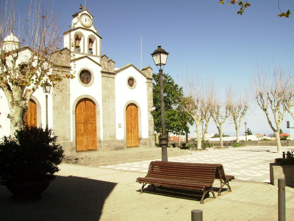 Foto de Plaza Iglesia San Vicente Ferrer en Valleseco, Las Palmas